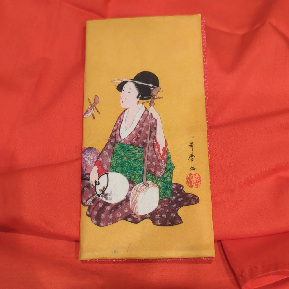 🎁Japanese Cloth Bifold Wallet - Picture 1 of 9